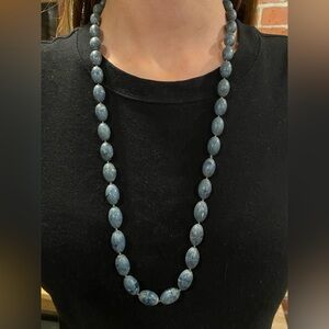 Blue Beaded Necklace